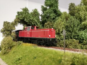 Fertigmodell  V51 903 der DB für Baugröße 0e  1:45