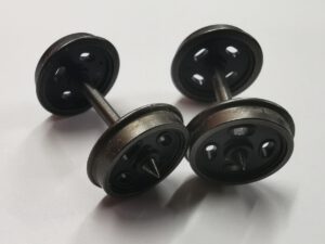 1 Paar Radsätze 12,2mm für Spur 0e