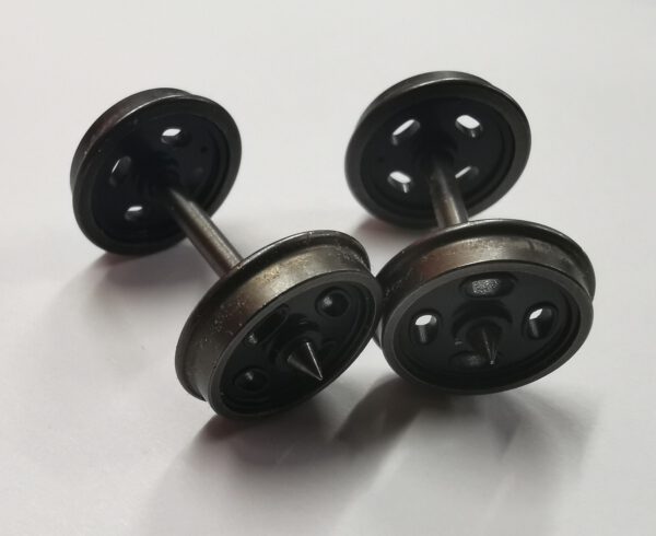 1 Paar Radsätze 12,2mm für Spur 0e