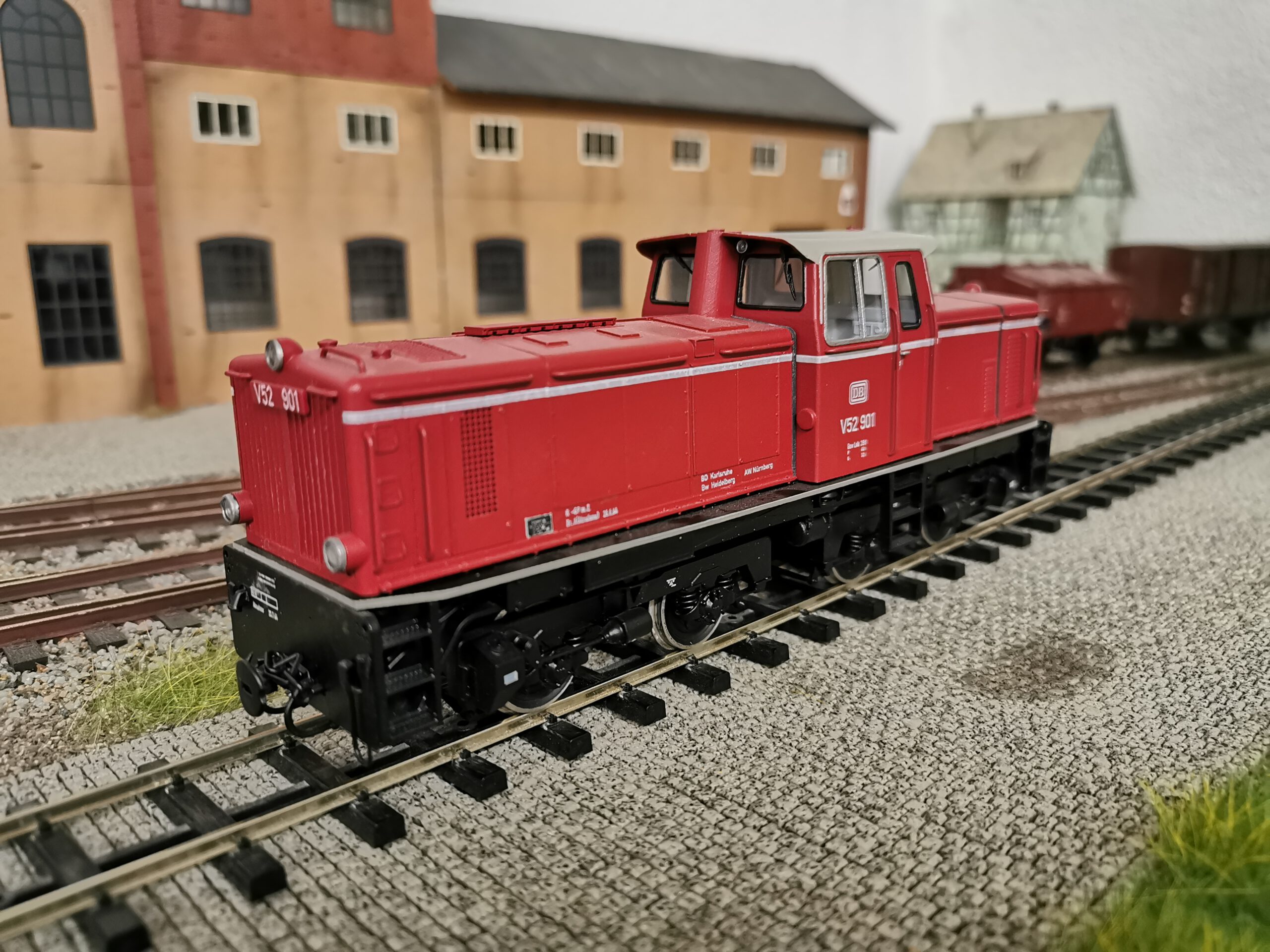Fertigmodell V51 901 der DB für Baugröße 0e 1:45