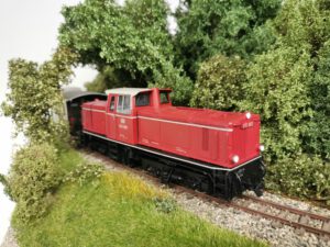 Fertigmodell  V51 903 der DB für Baugröße 0e  1:45