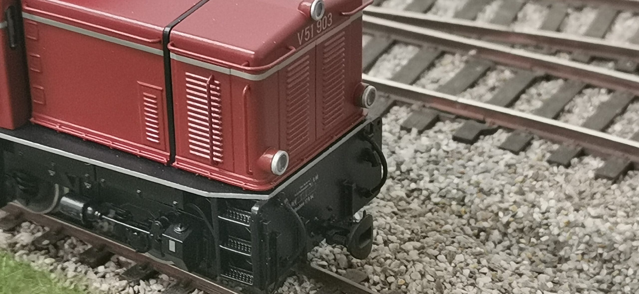 Fertigmodell V51 903 der DB für Baugröße 0e 1:45 – Bild 3