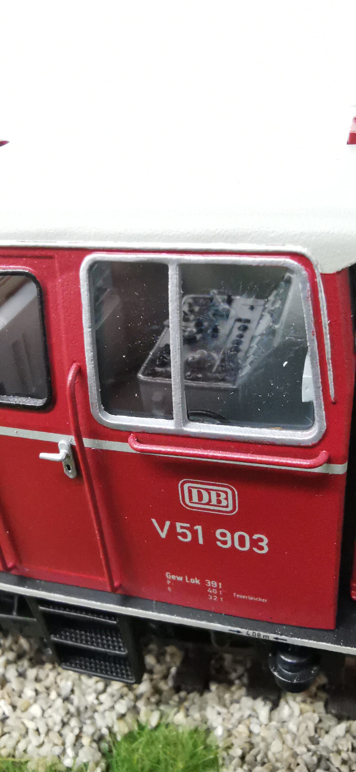 Fertigmodell V51 903 der DB für Baugröße 0e 1:45 – Bild 5