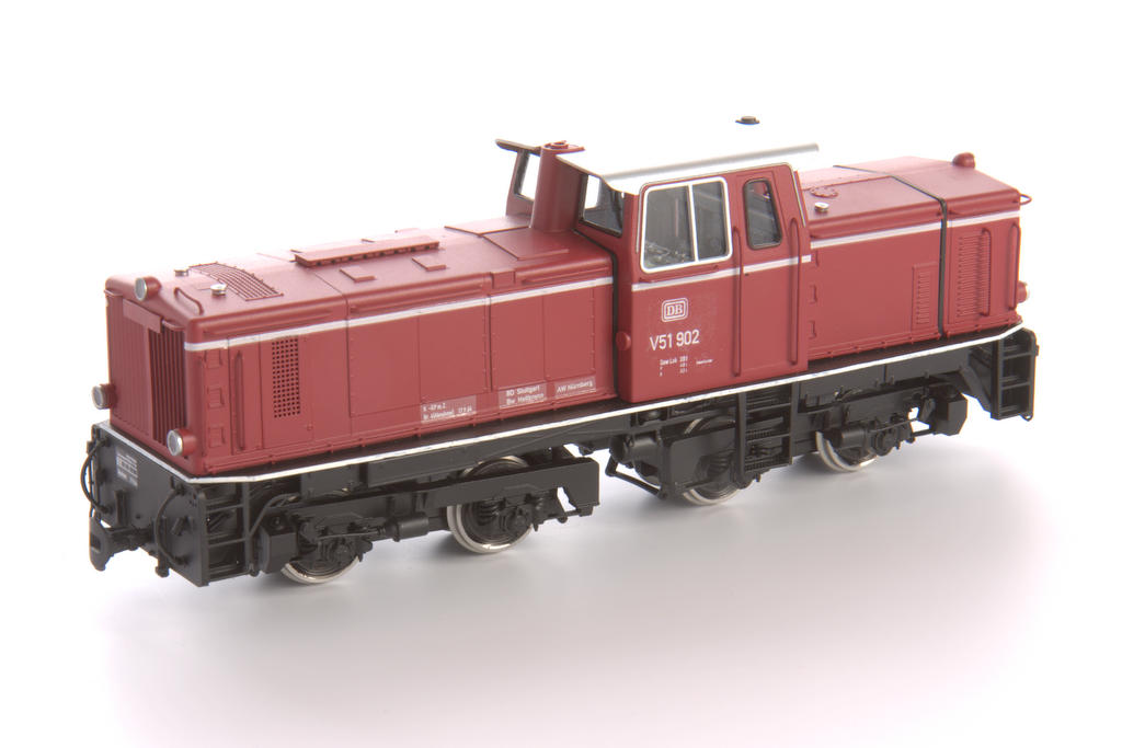 Fertigmodell V51 902 der DB für Baugröße 0e 1:45