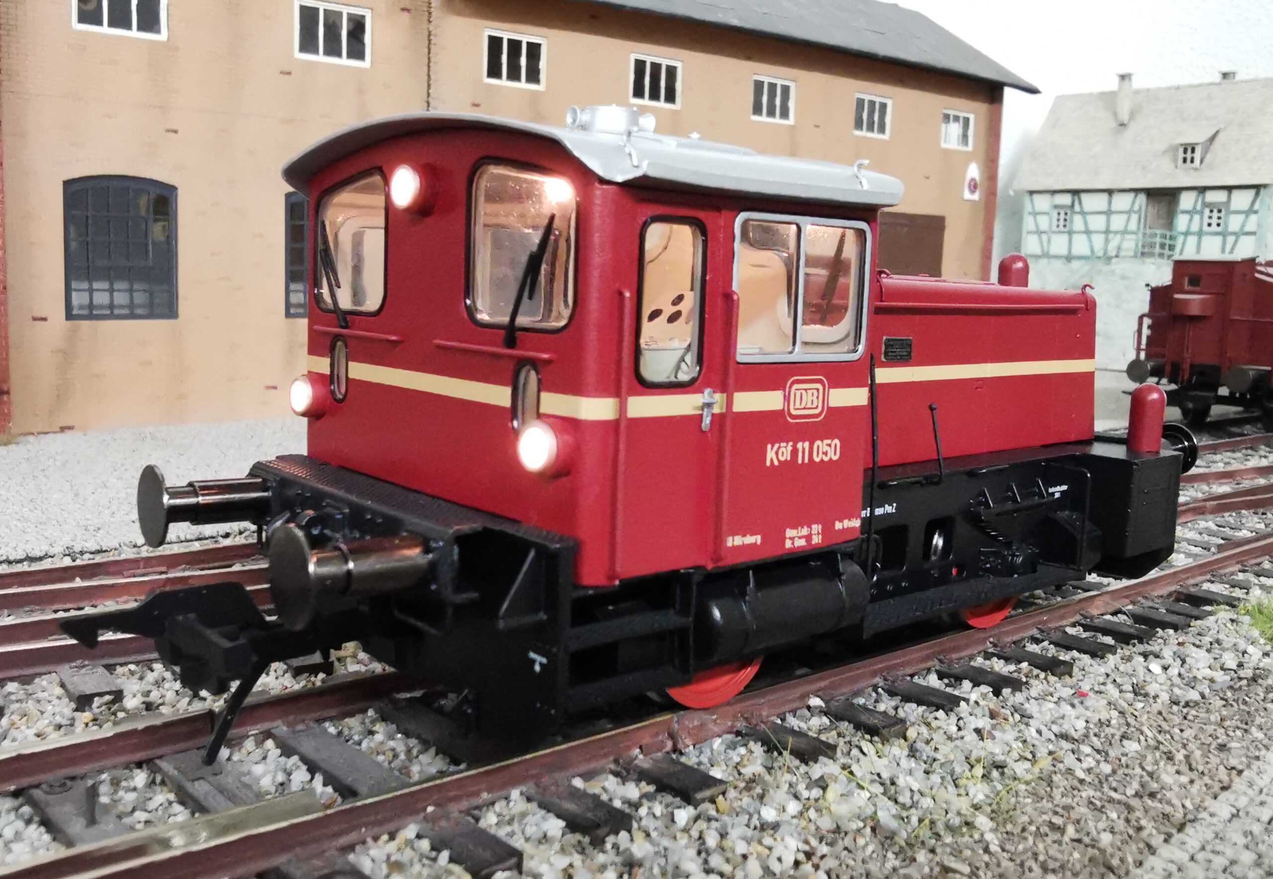 Köf3 BR332 Epoche III mit Hakenkupplung Spur 0 1:45 – Bild 3