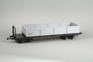 Hochbordwagen mit Bühne, grau