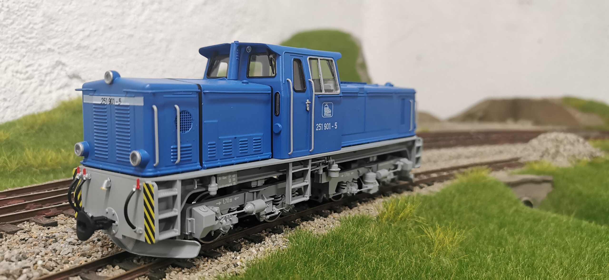 Fertigmodell V51 901 der Pressnitztalbahn für Baugröße 0e 1:45 – Bild 4