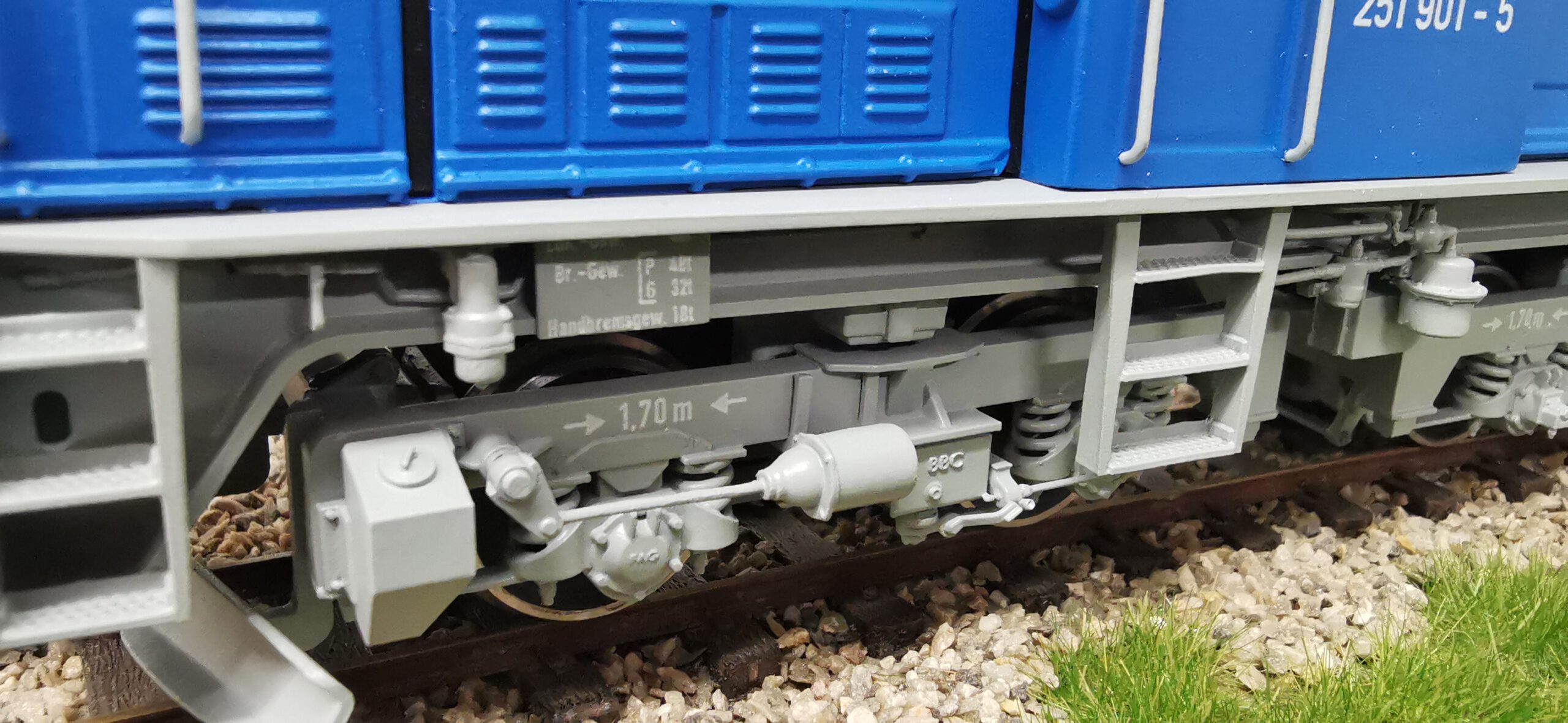 Fertigmodell V51 901 der Pressnitztalbahn für Baugröße 0e 1:45 – Bild 6