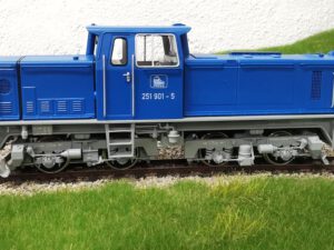 Fertigmodell  V51 901 der Pressnitztalbahn f&uuml;r Baugr&ouml;&szlig;e 0e  1:45